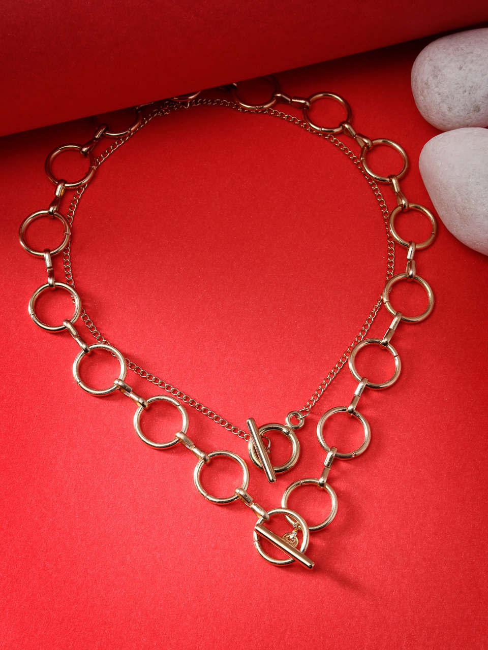 Scintillare by Sukkhi Incredible Gold Plated Choker Link Necklace for Women & Girls