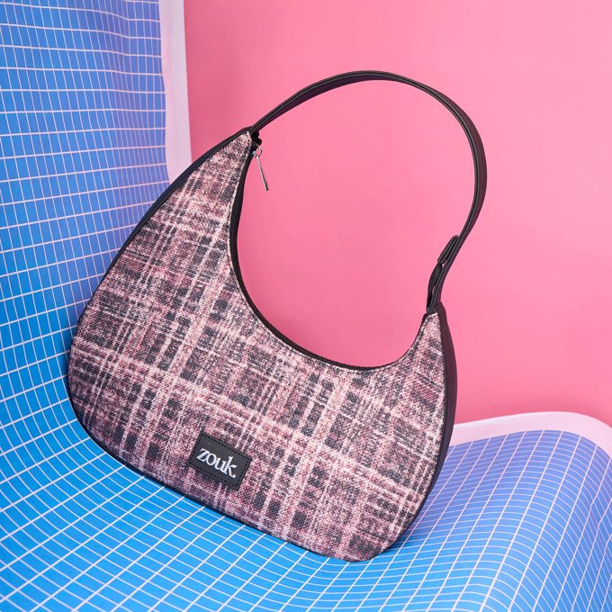 Pixi Baguette - Cashmere Noir (Pink)