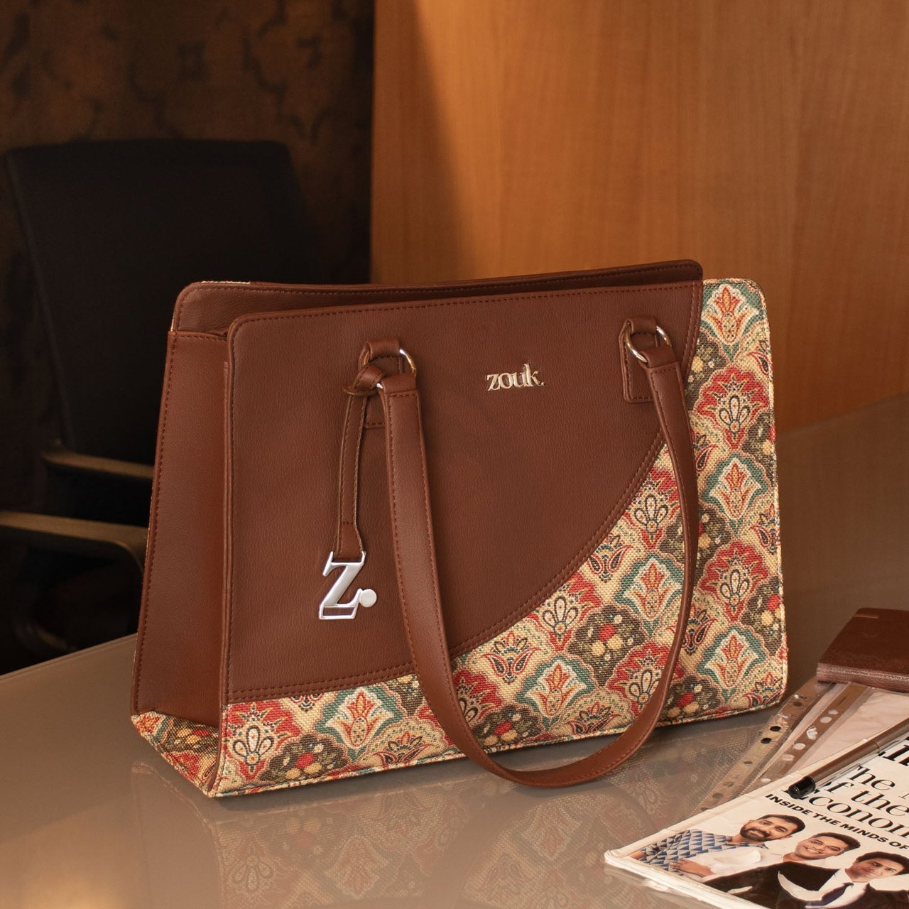 Mughal Art Multicolor Office Essential Bag