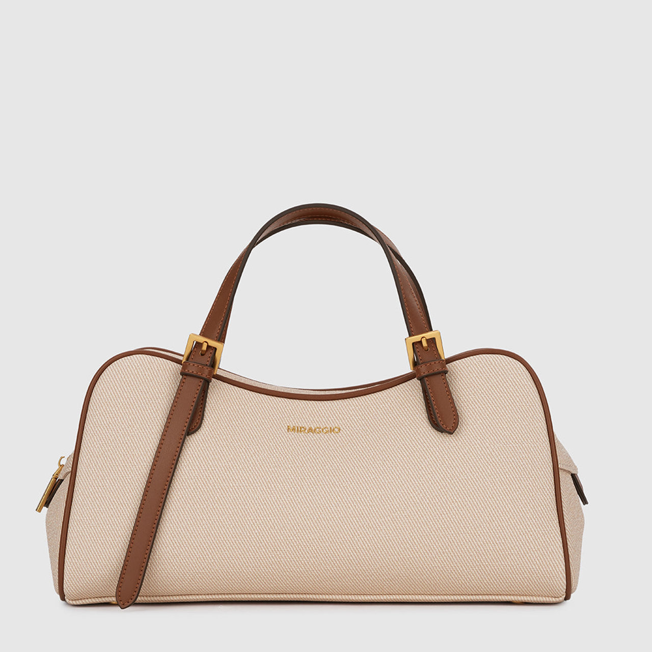 August Top Handle Bag - Ivory