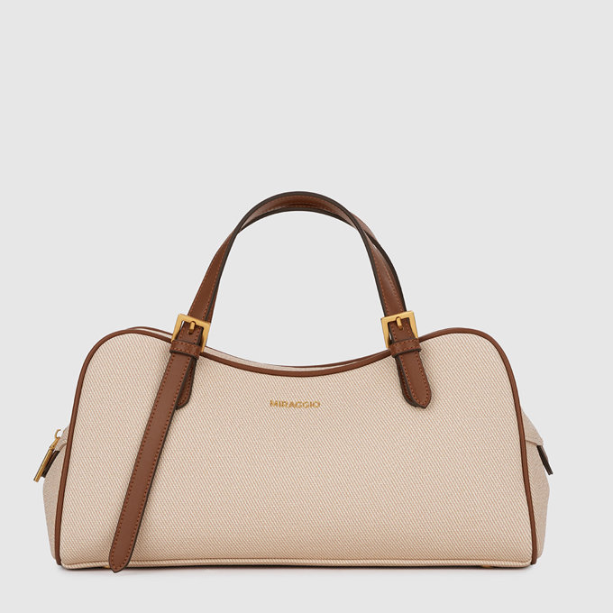 August Top Handle Bag - Ivory