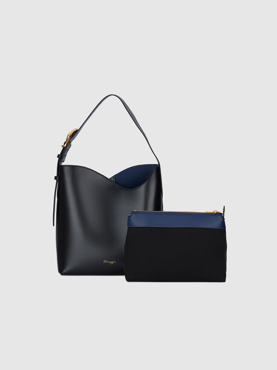 Gwen Hobo Bag - Black