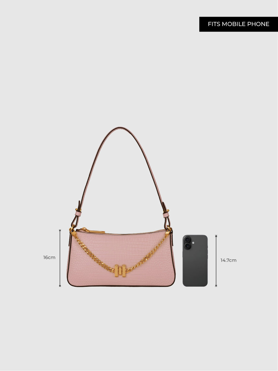 Kitty Shoulder Bag - Pink
