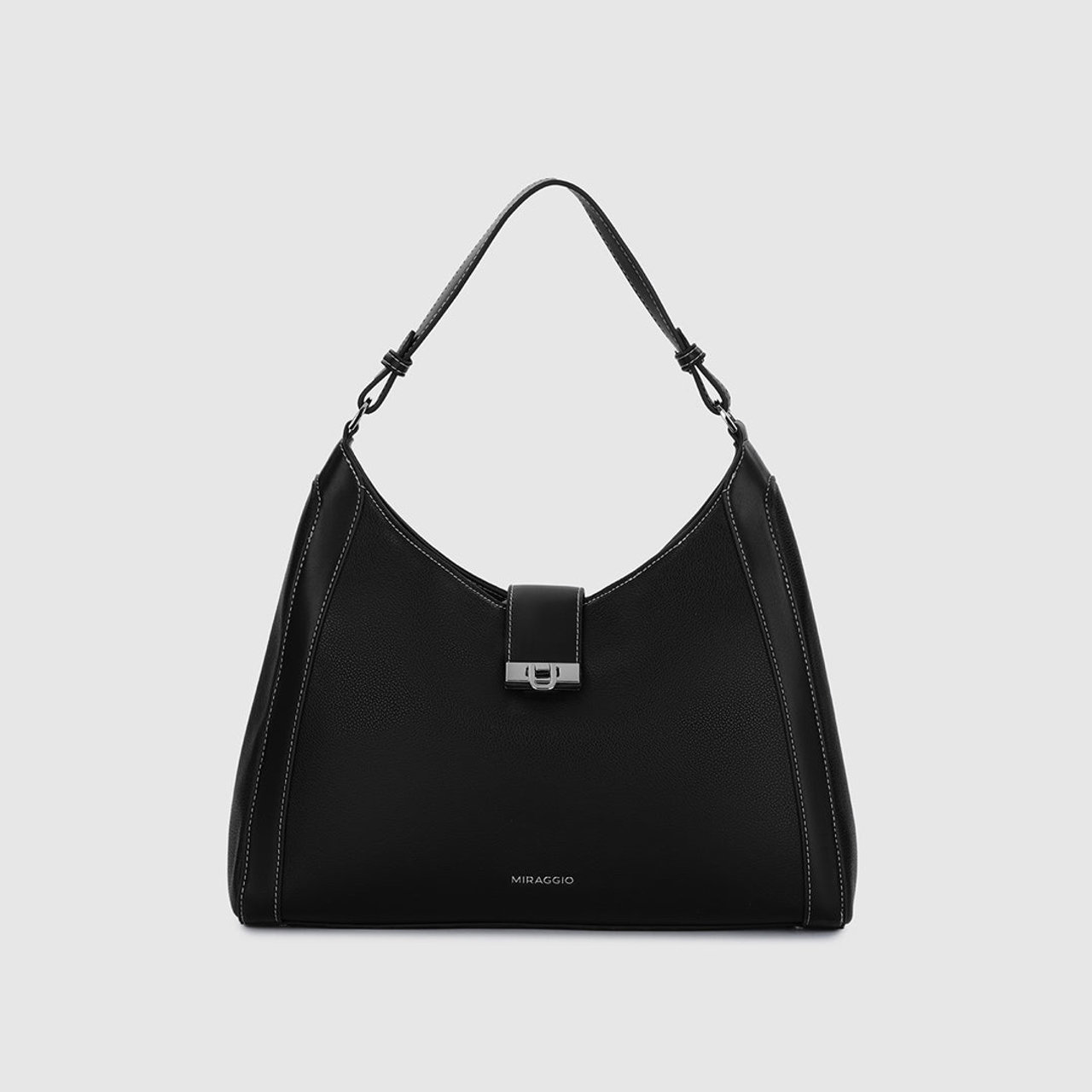Quincy Hobo Bag - Black