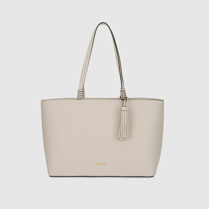 Audrey Tote Bag - White