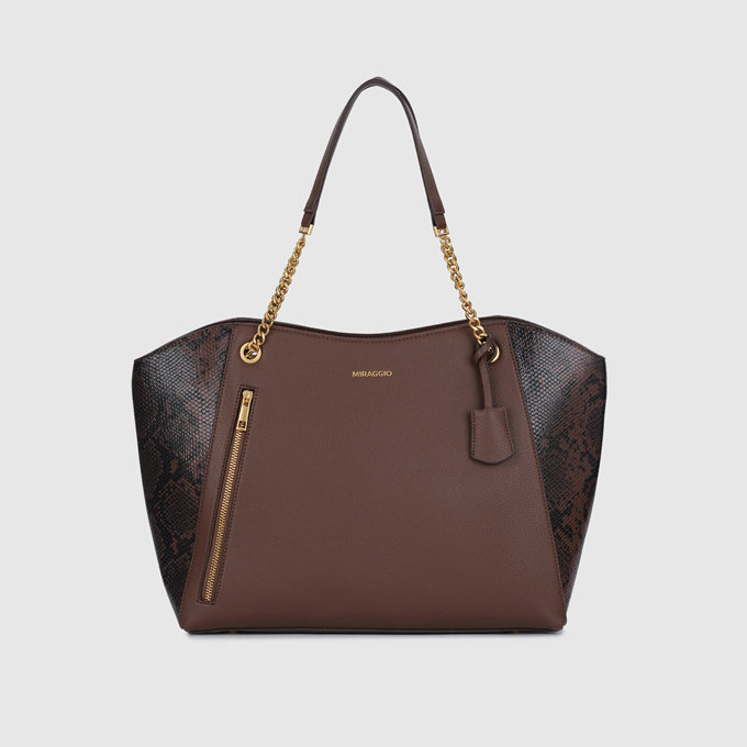 Dakota Tote Bag - Brown