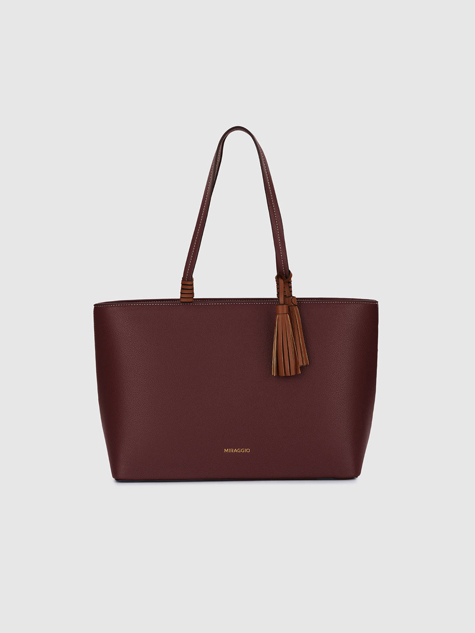Audrey Tote Bag - Wine