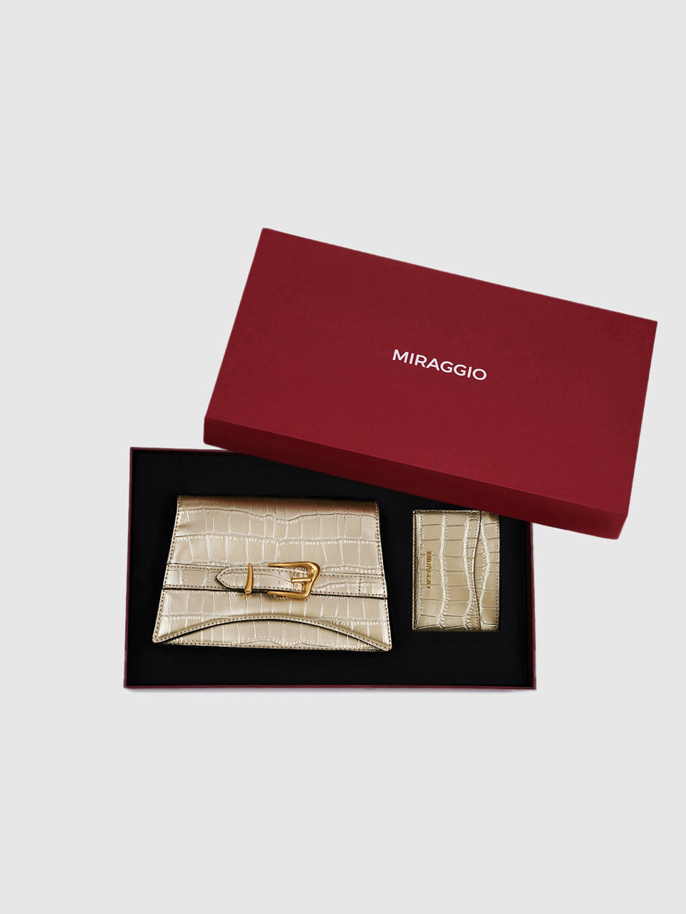 Wrapped In Love Rakhi Gift Box - Gold