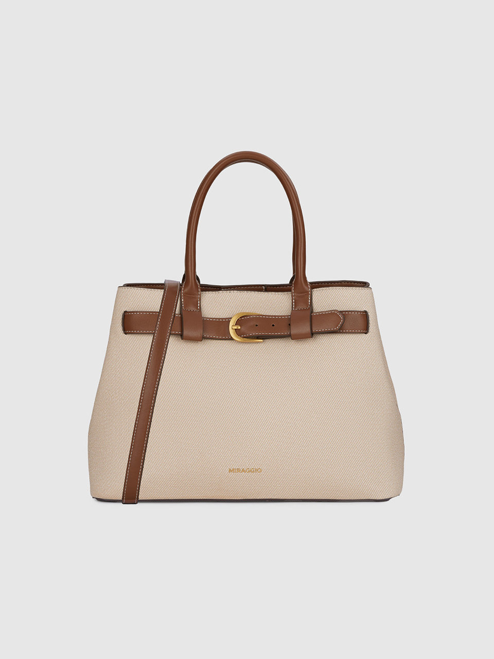 Kenna Top Handle Bag - Ivory