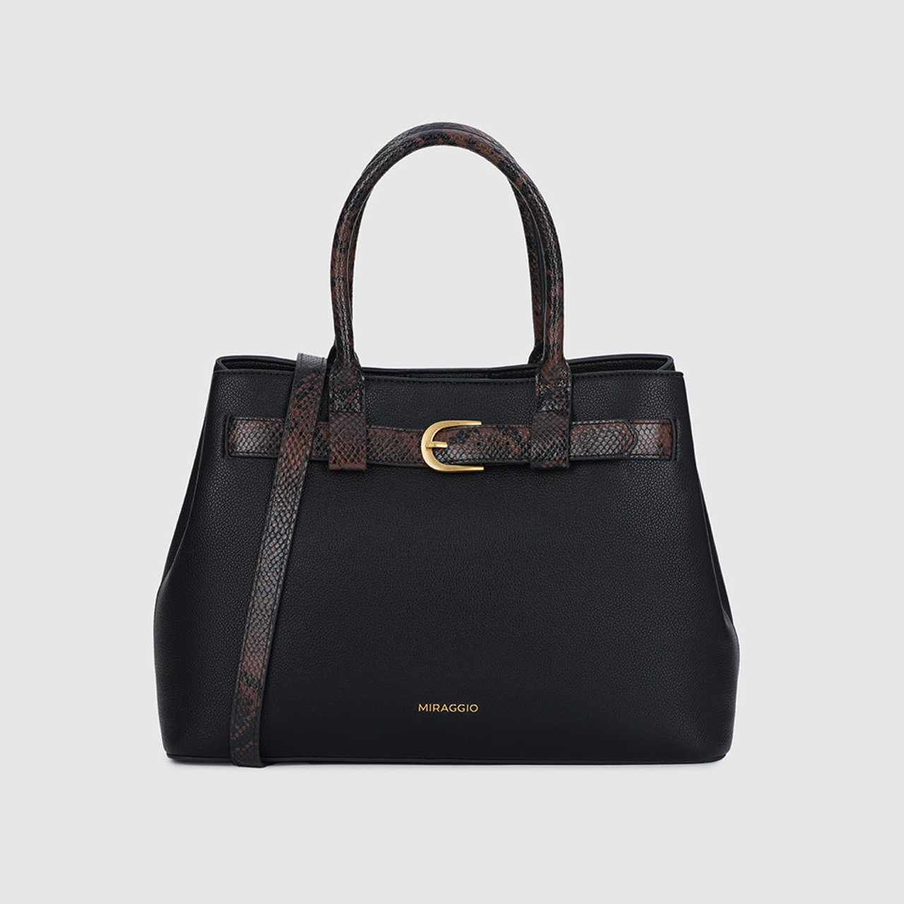 Kenna Top Handle Bag - Black