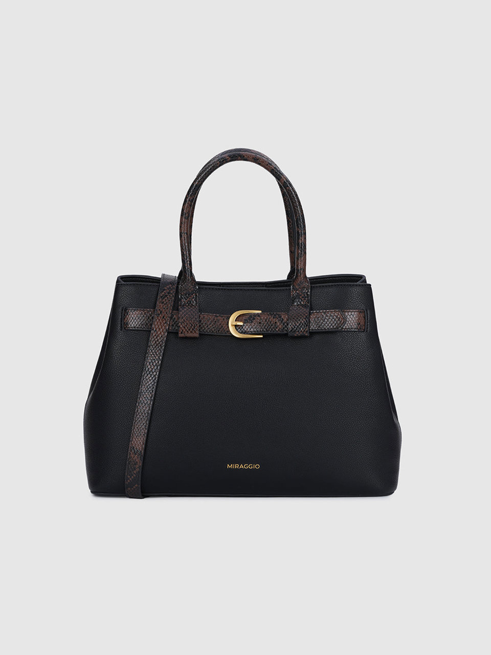 Kenna Top Handle Bag - Black