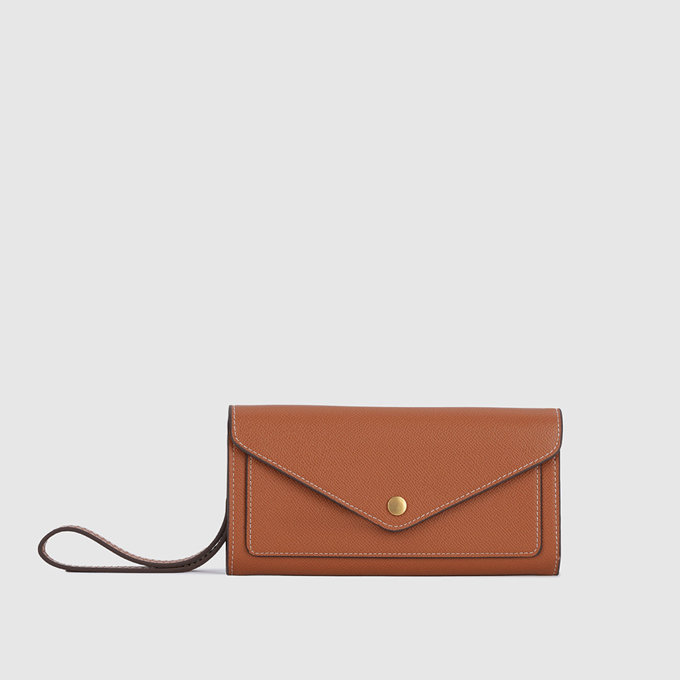 Gemma Travel Wallet - Tan