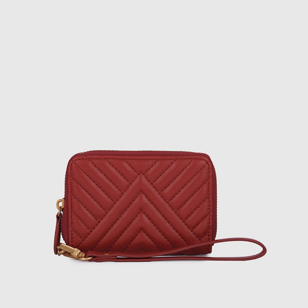 Nora Zip Around Wallet - Red