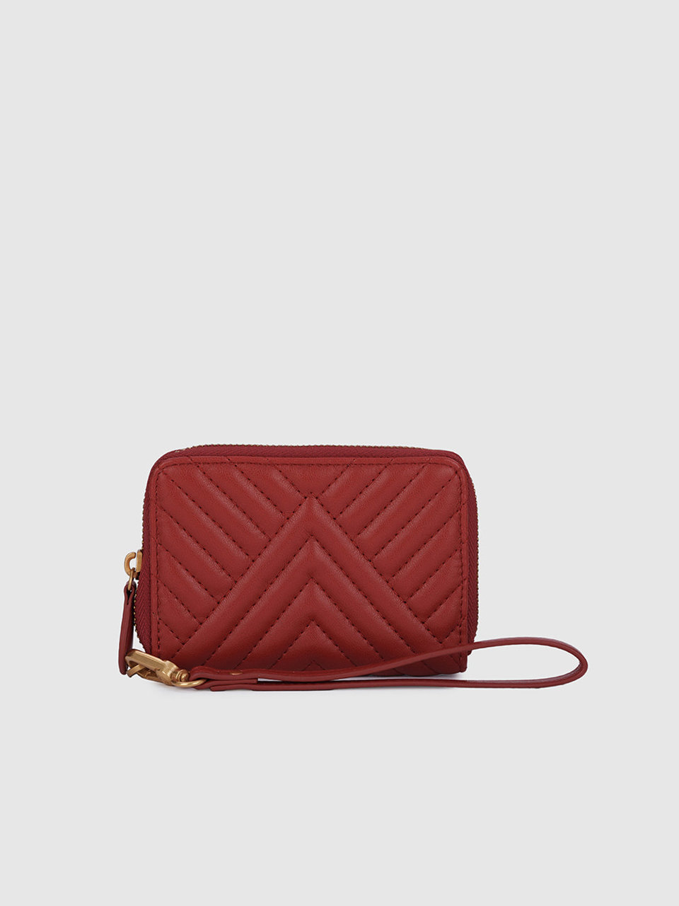 Nora Zip Around Wallet - Red