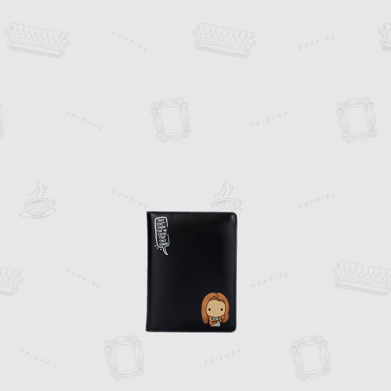 Phoebe Passport Cover - Black