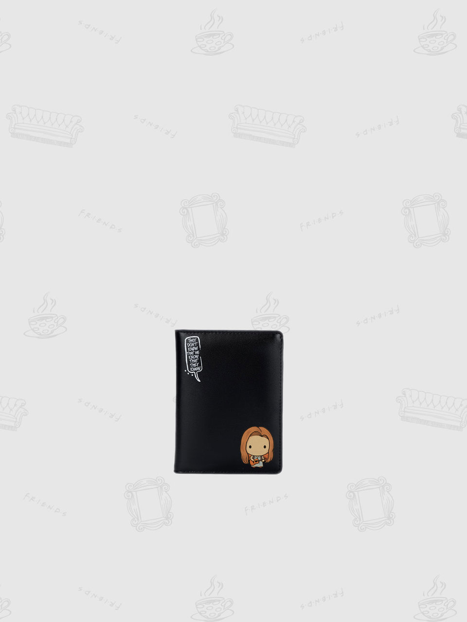Phoebe Passport Cover - Black