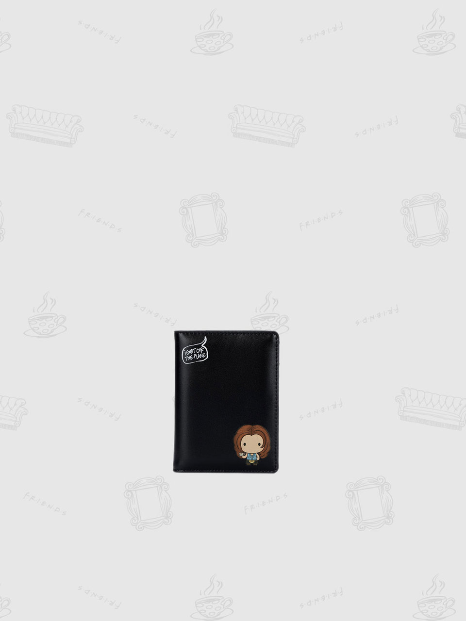 Rachel Passport Cover - Black