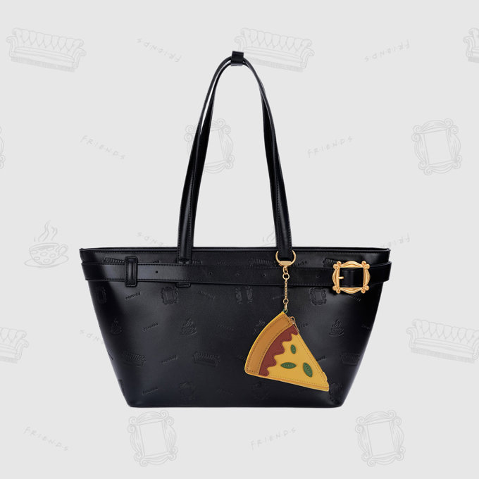 FRIENDS Pizza Coin Pouch - Yellow