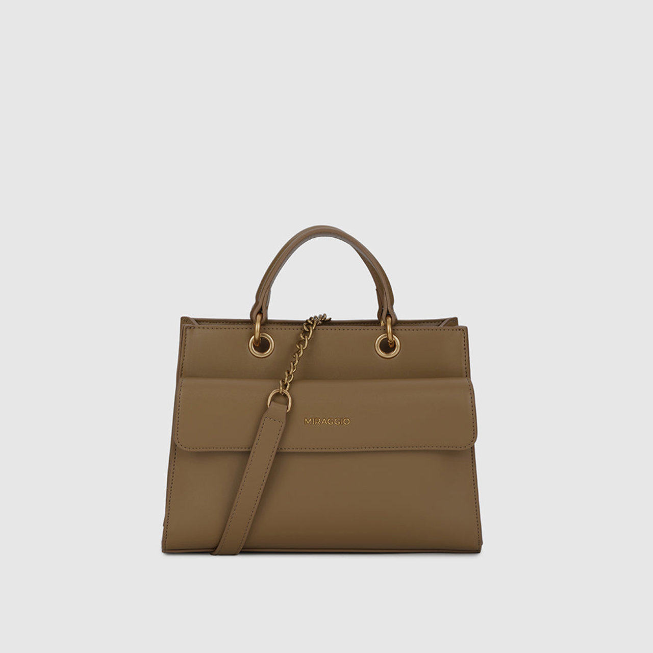 Maude Top Handle Bag - Green