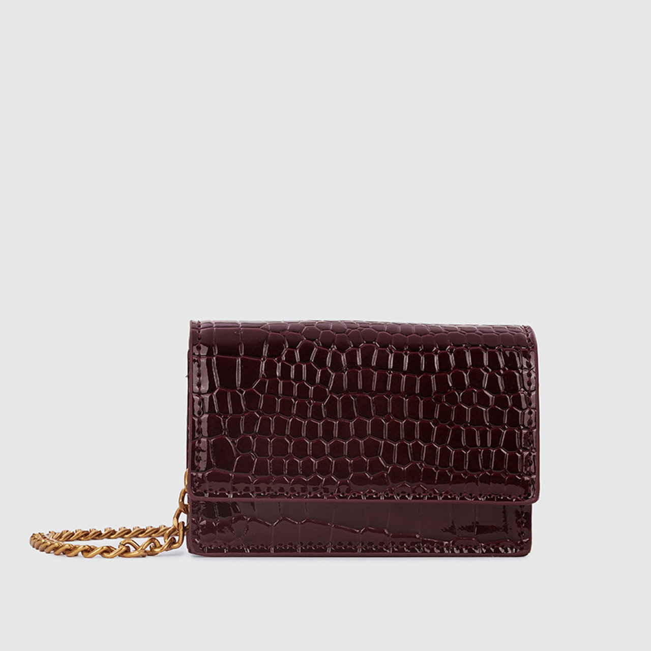 Camilla Card Holder - Wine