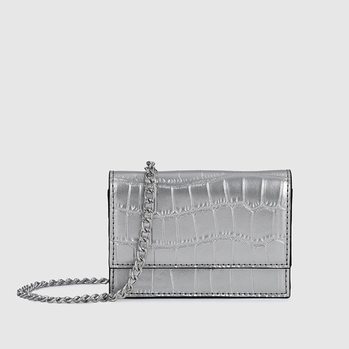 Camilla Card Holder - Silver