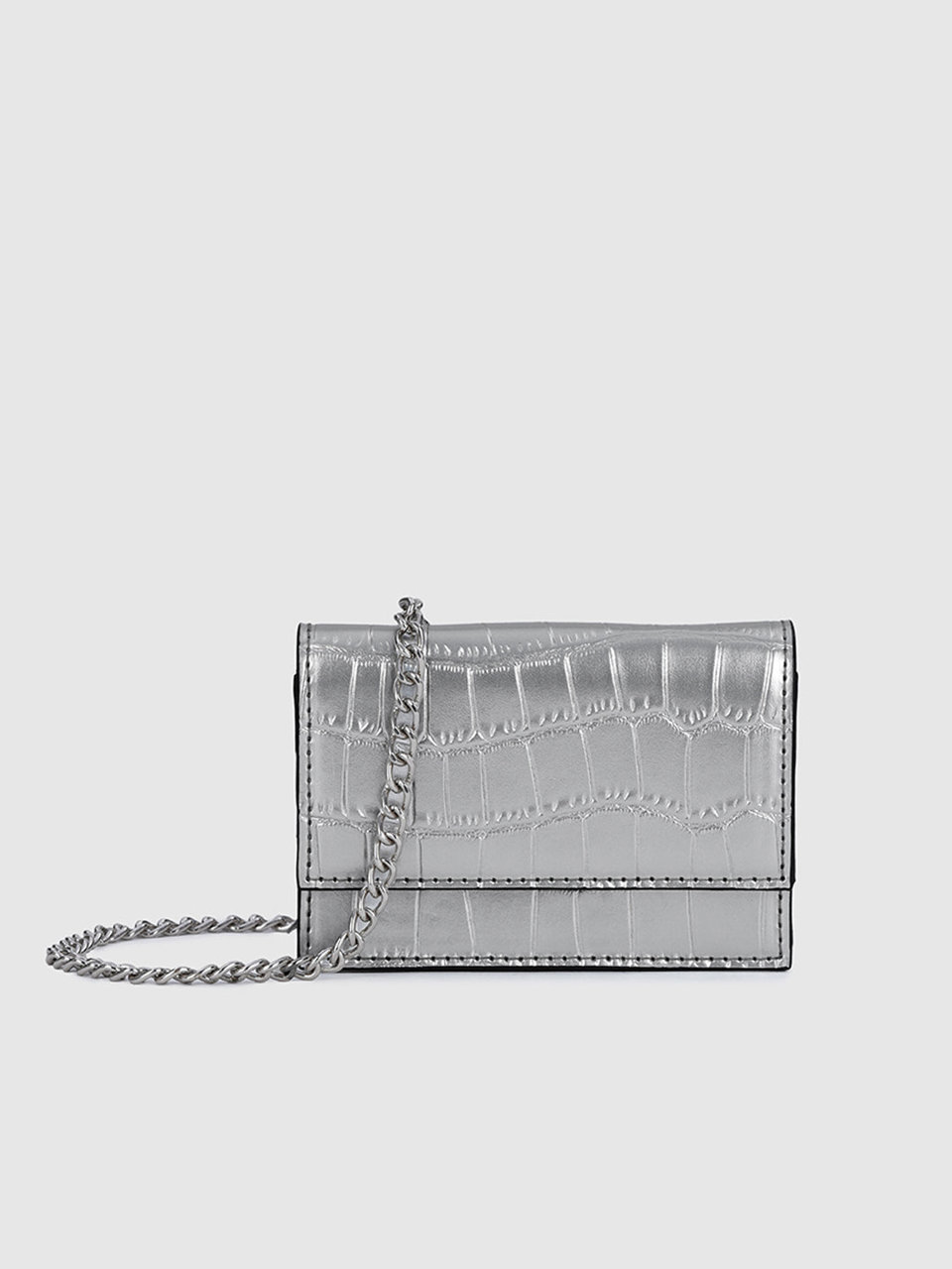 Camilla Card Holder - Silver