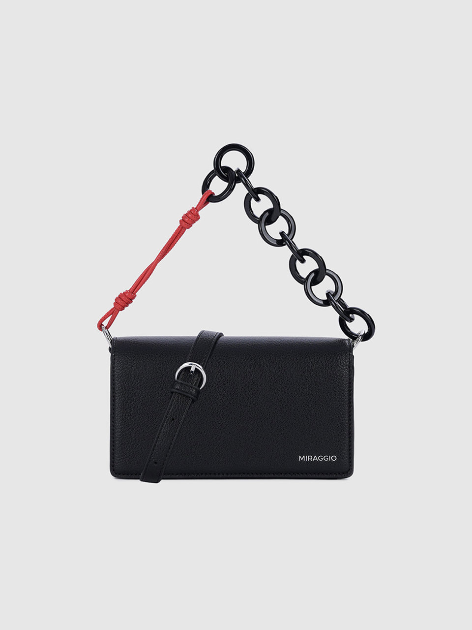 Gems Shoulder Bag - Black