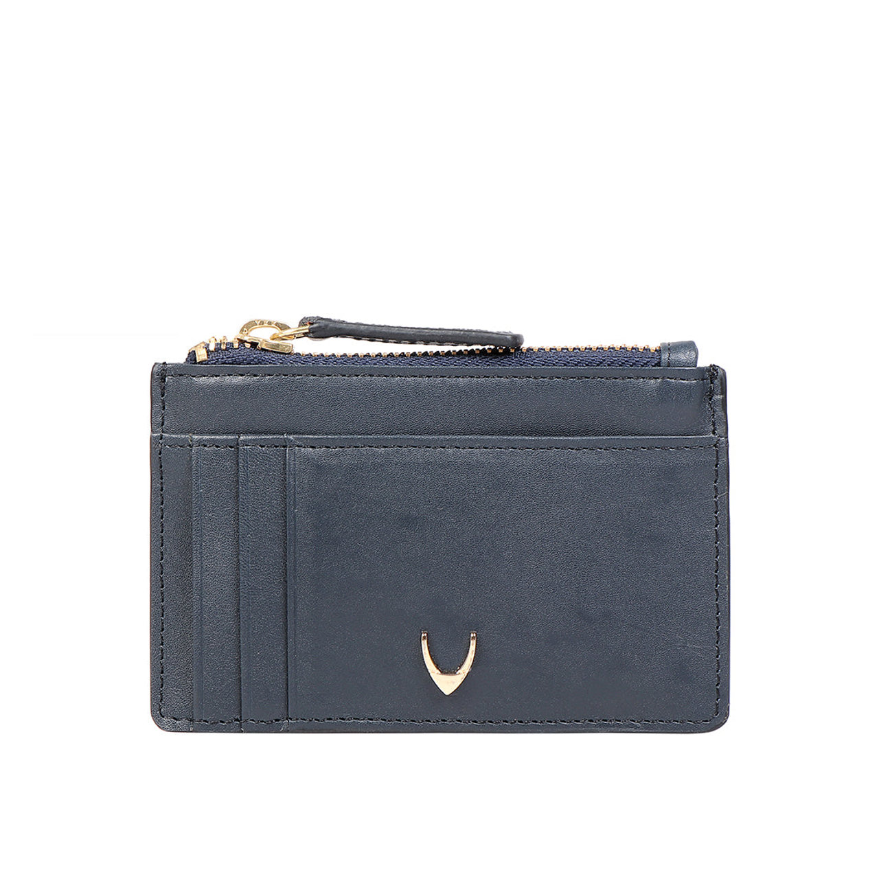 Ee 326-Ch Blue Leather Card Holder