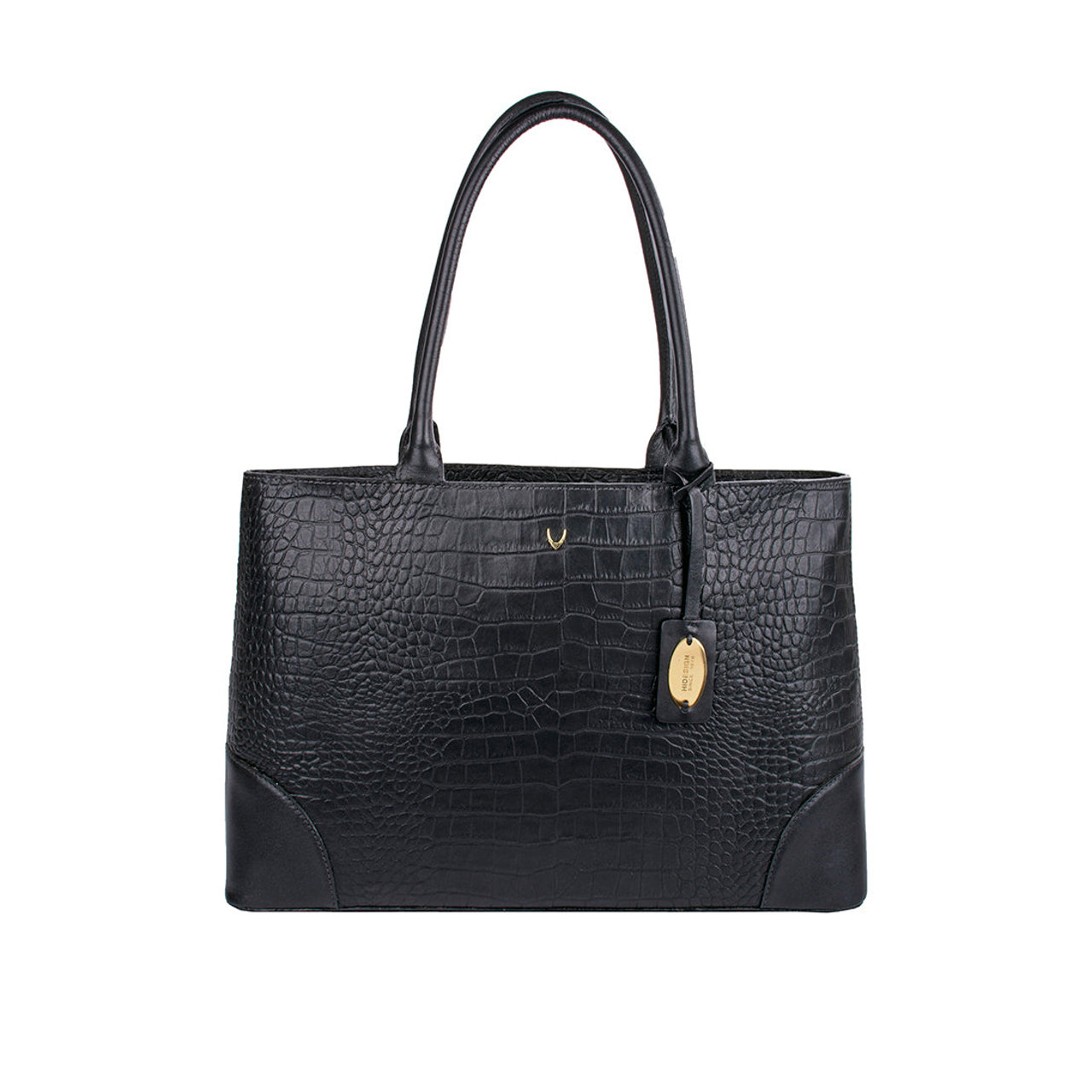 Ee Berlin 01 Black Leather Tote Bag
