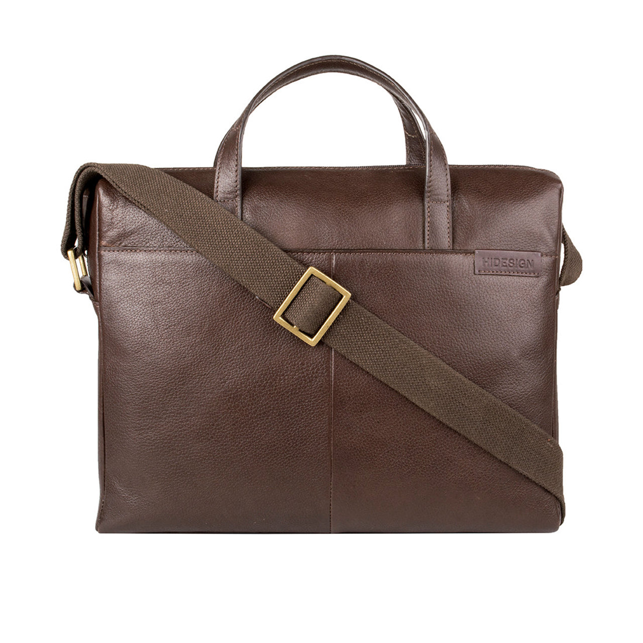 Ee Uranus 01 Brown Leather Briefcase