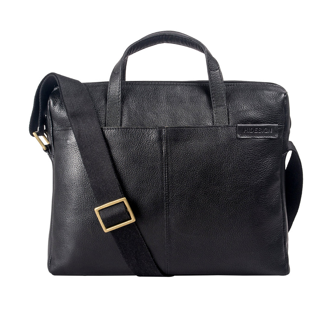 Ee Uranus 01 Black Leather Briefcase