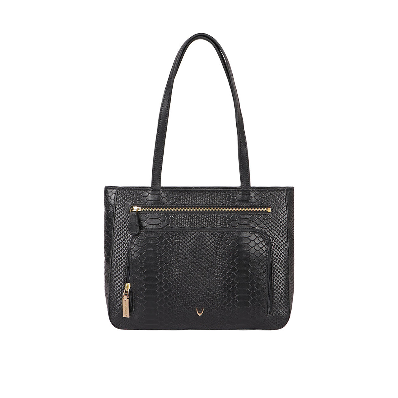 Ee Katniss 02 Black Leather Shoulder Bag