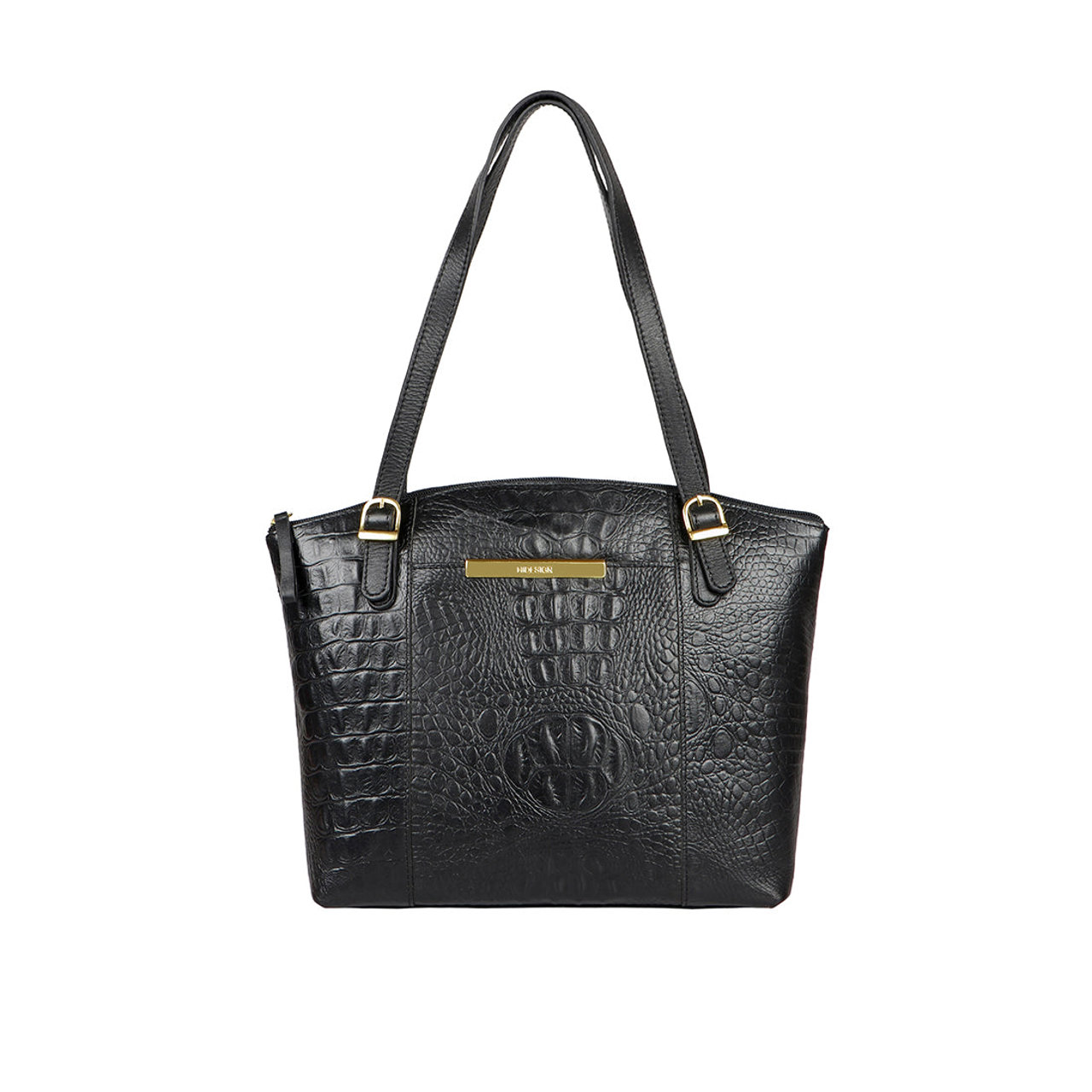 Ee Maple 03 Black Leather Shoulder Bag