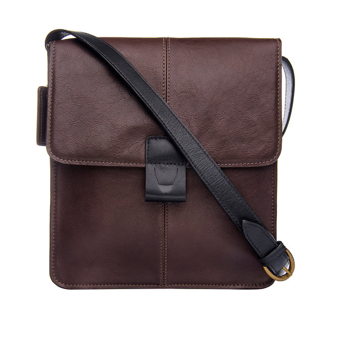 Arad 03 Brown Leather Crossbody