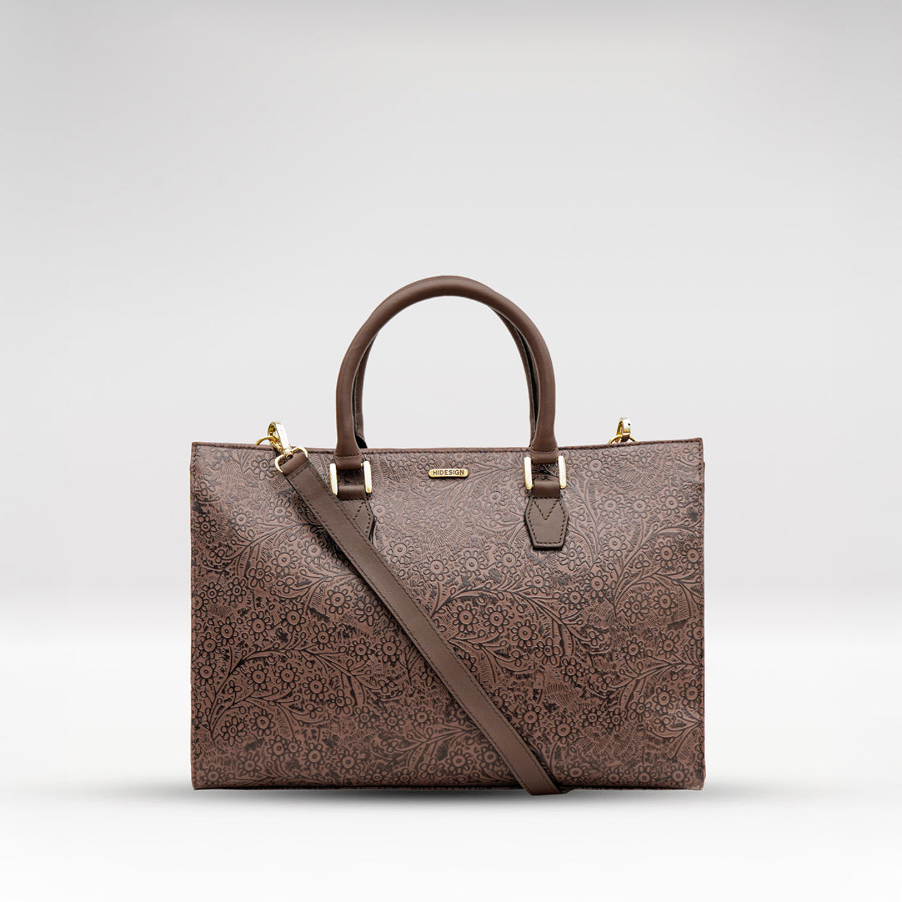 Kester Brown Leather Laptop Bag