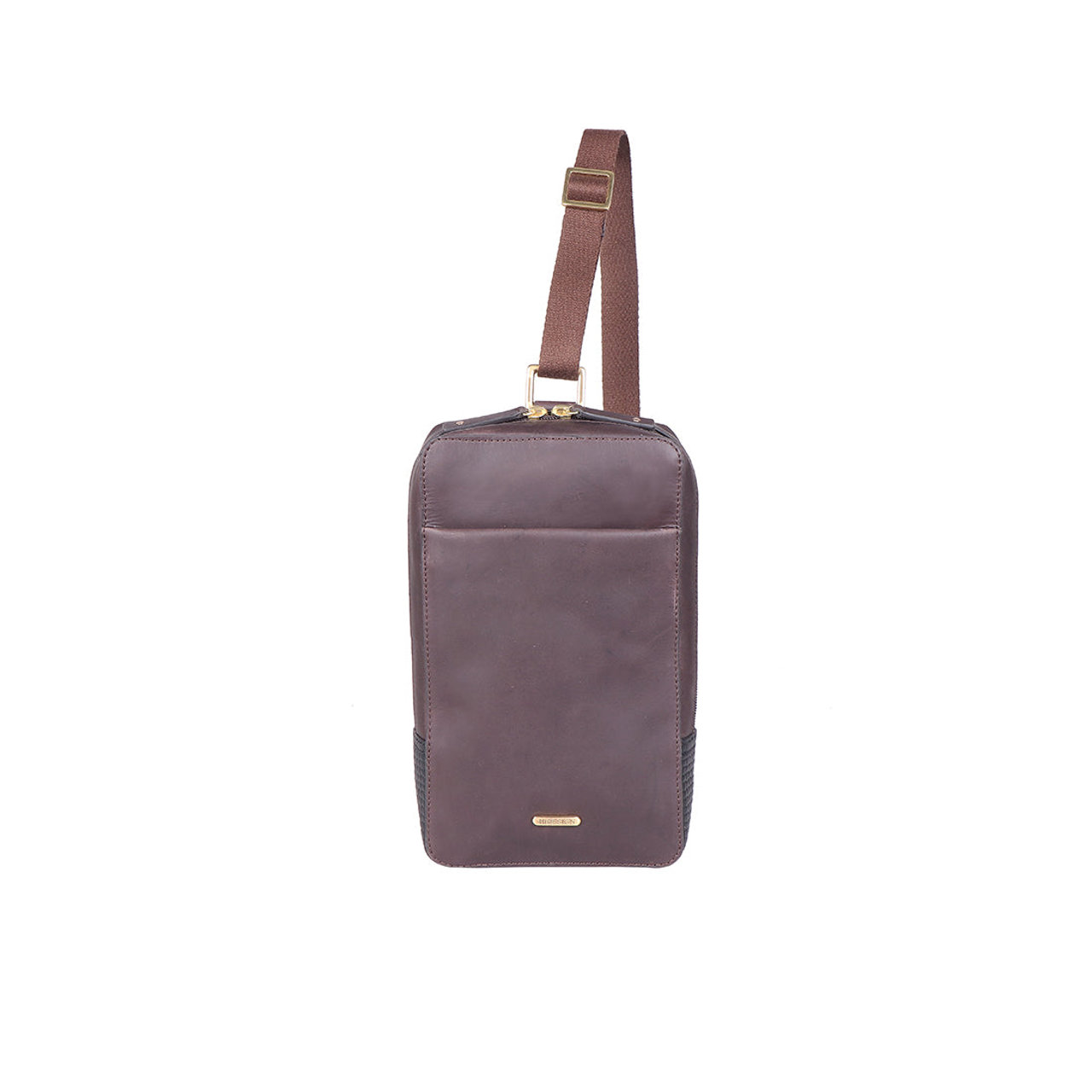 Boulevard 07 Sb Brown Leather Crossbody