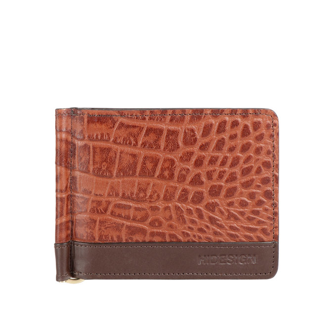 Ee 346-315 Tan Leather Money Clip