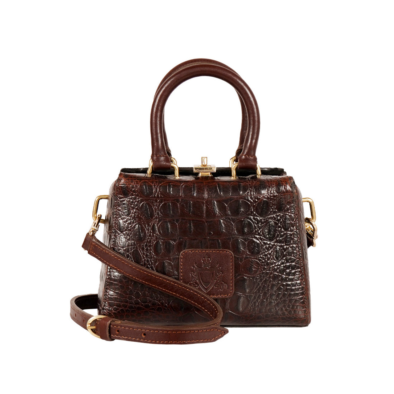 Ritz 01 Brown Leather Sling Bag