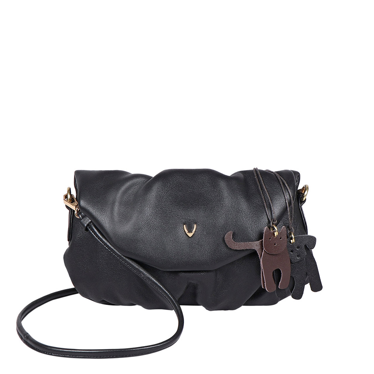 Lola 01 Black Leather Sling Bag