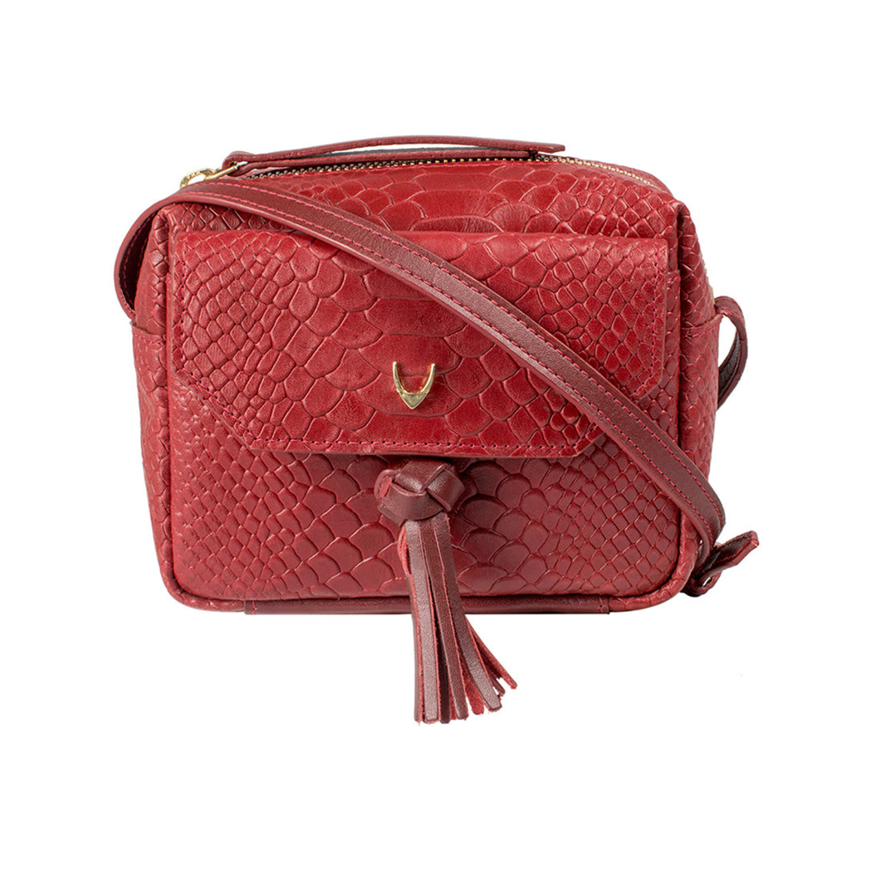 Ee Ellie Marsala Leather Mini Bag