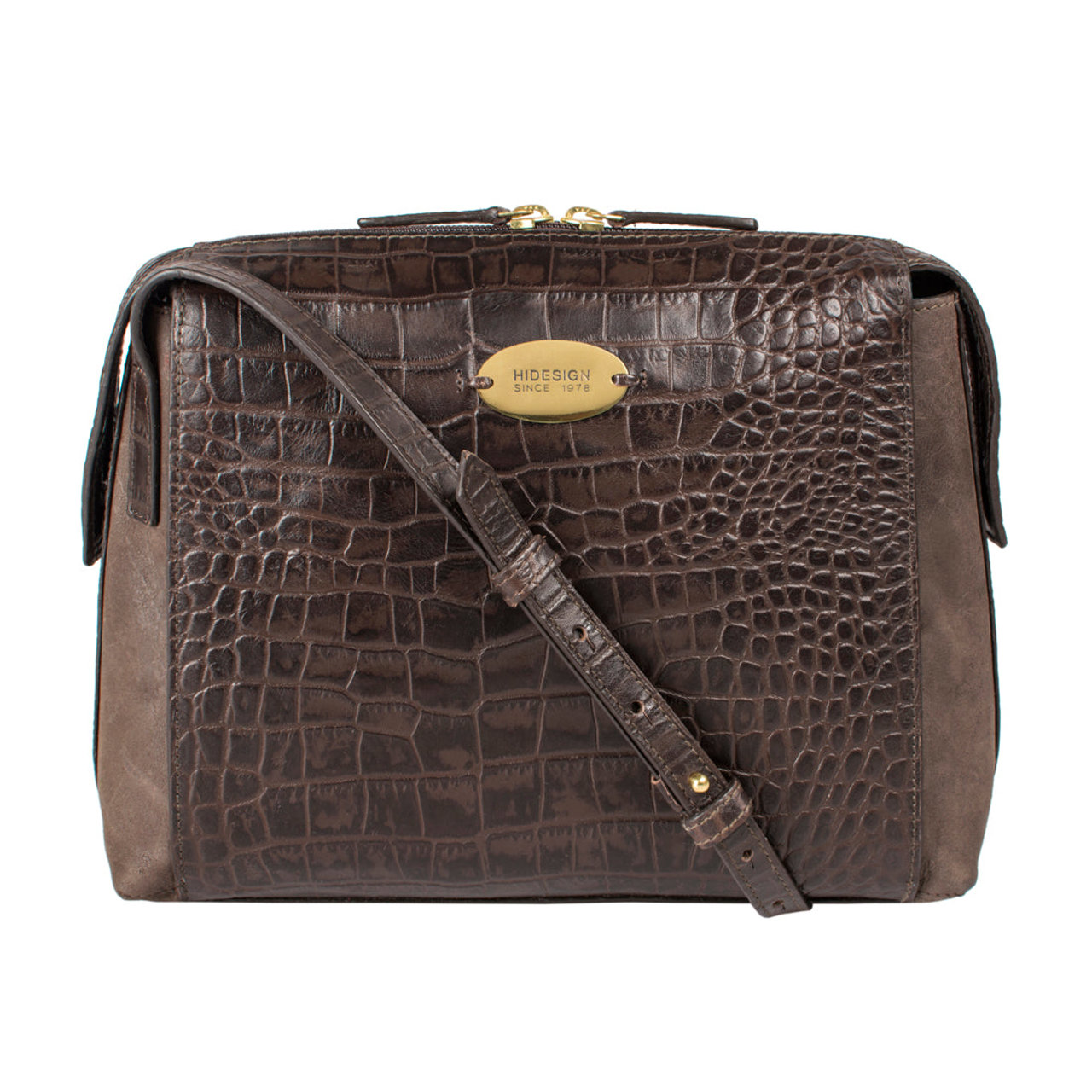 Ee Nyx 01 Brown Leather Crossbody