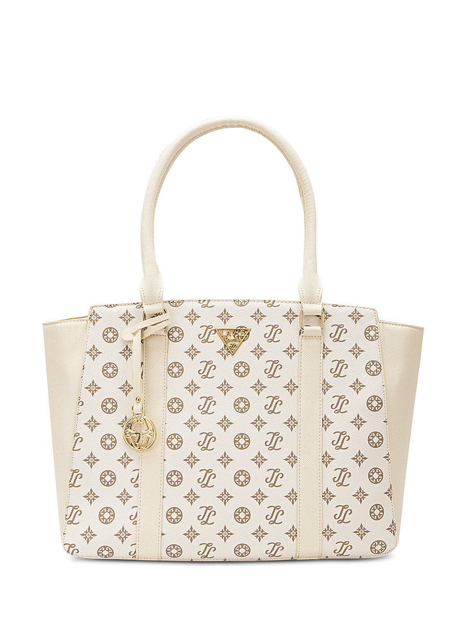 Mona Large Off White Laptop Handbag
