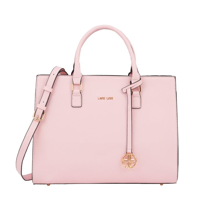 Ella LG Large Light Pink Laptop Handbag
