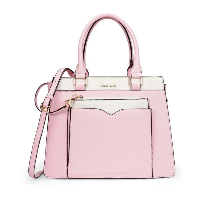Yalon Medium Light Pink Laptop Handbag