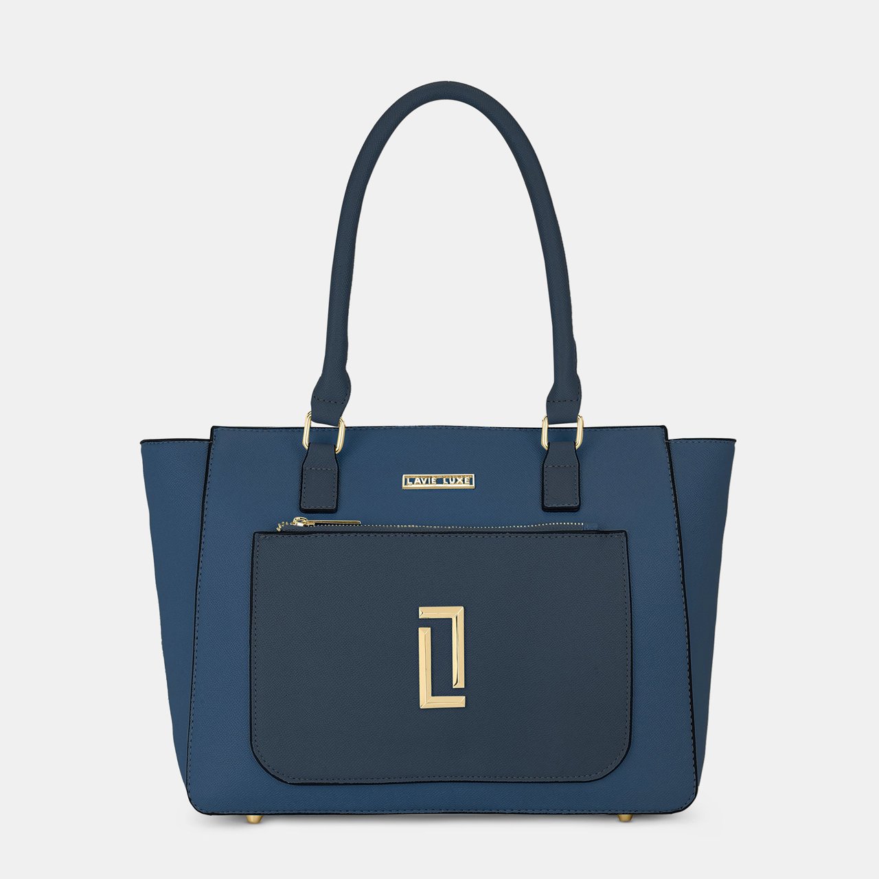 Kyle Large Navy Tote Bag