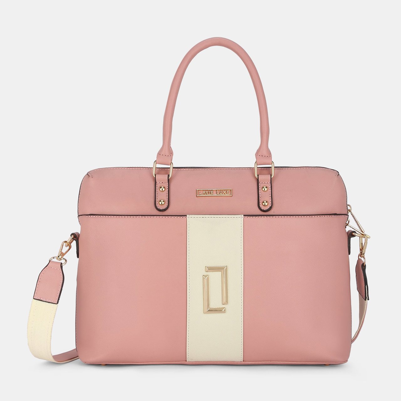 Welsy Large Dusty Pink Handbag