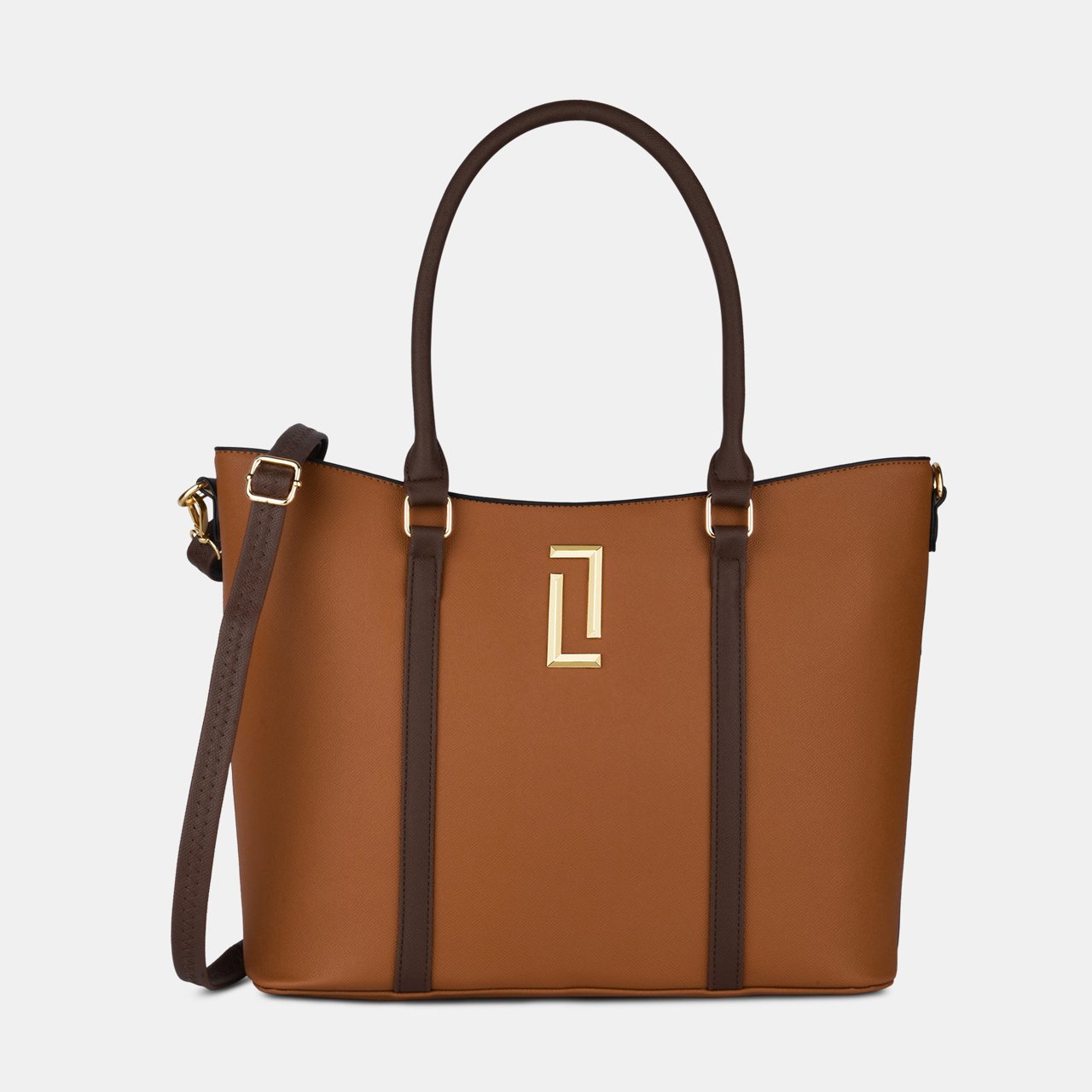 Haiden Large Tan Tote Bag