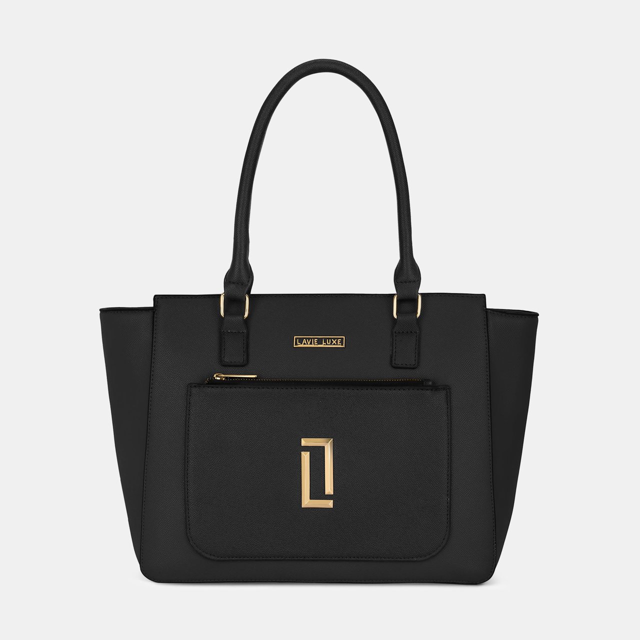 Kyle Large Black Tote Bag