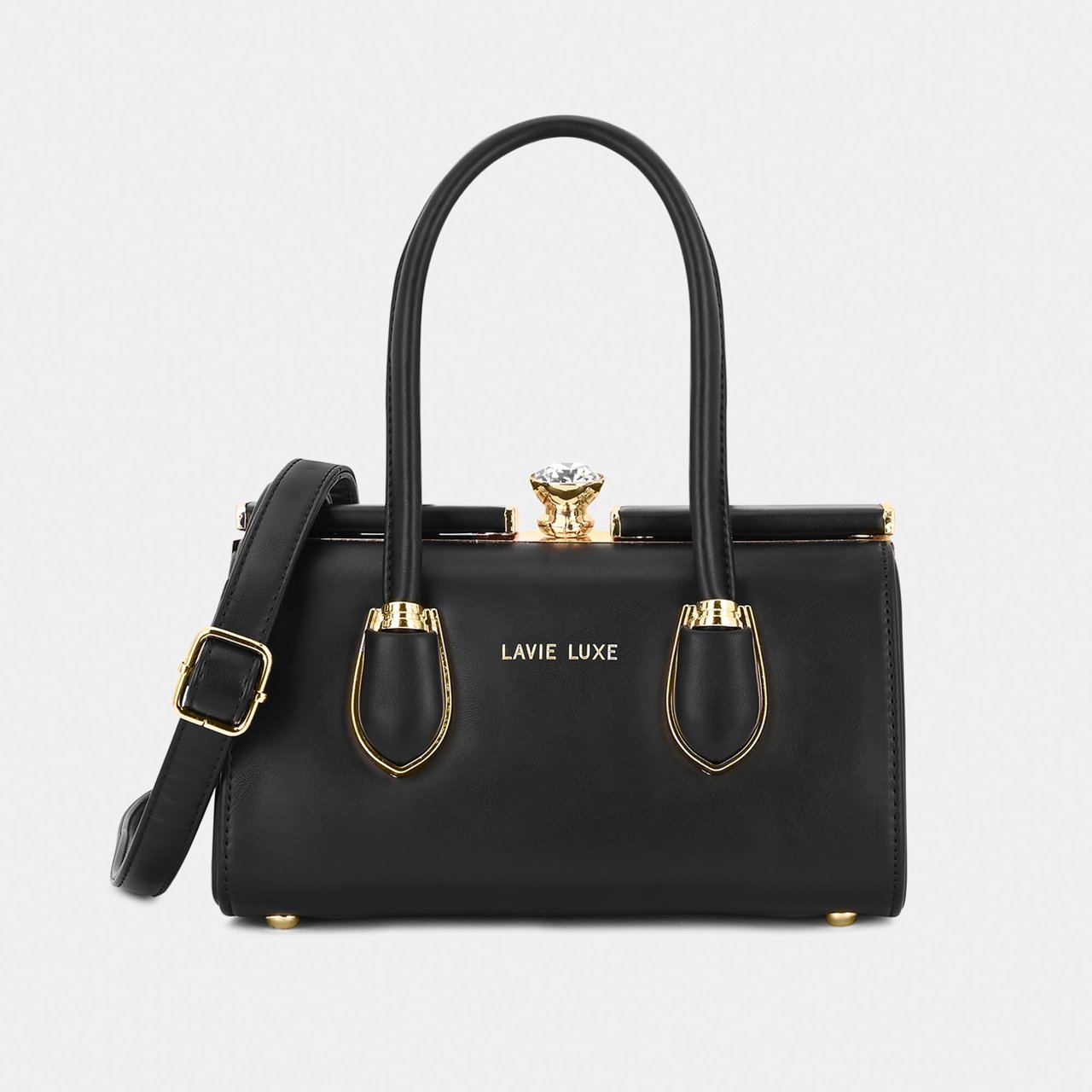 Dazzle Small Black Handbag