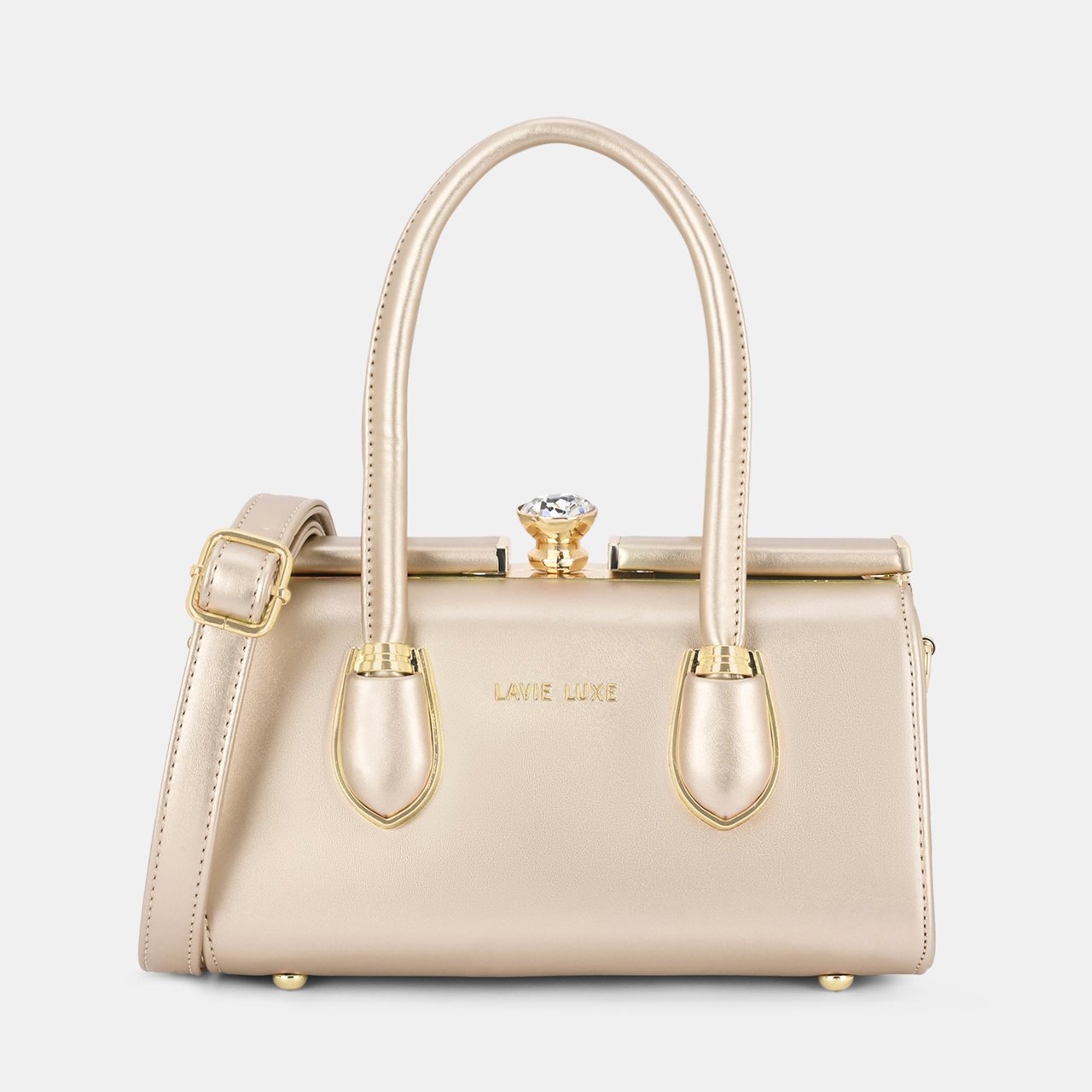 Dazzle Small Rose Gold Handbag